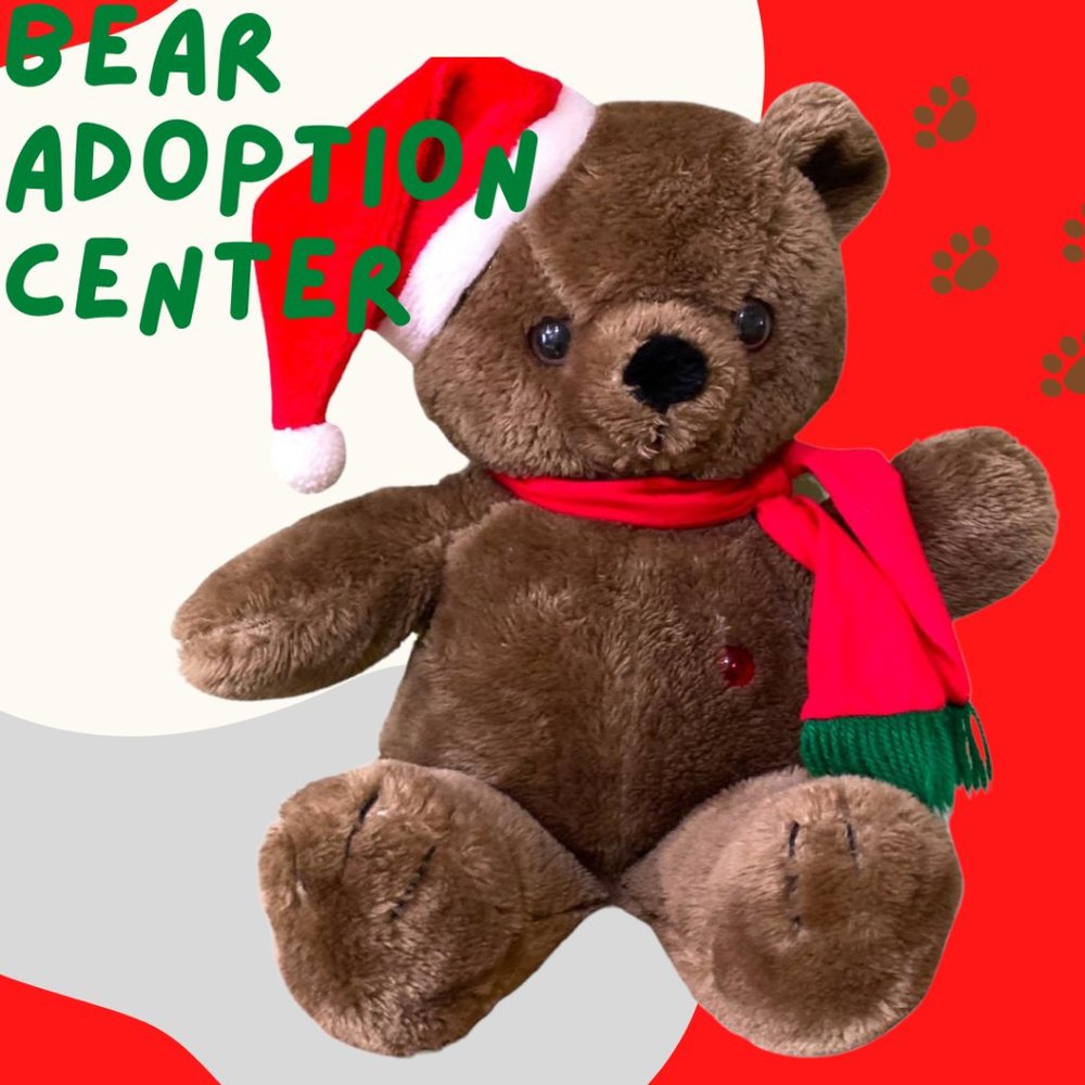 Vintage Musical Teddy Bear